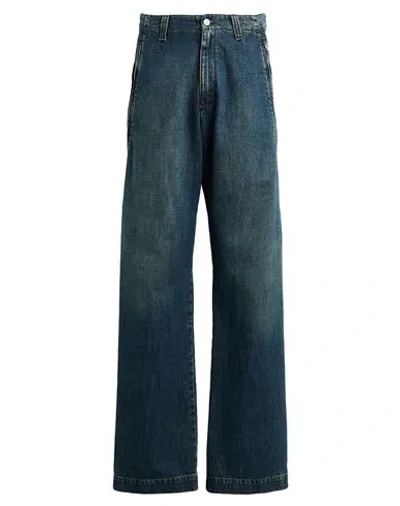 Mm6 Maison Margiela Man Jeans Blue Size 36 Cotton
