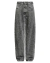 Mm6 Maison Margiela Man Jeans Charcoal Size 32 Cotton In Gray