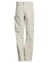 Mm6 Maison Margiela Man Pants Beige Size 32 Cotton In Gray