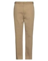 Mm6 Maison Margiela Man Pants Beige Size 34 Polyester, Cotton In Brown