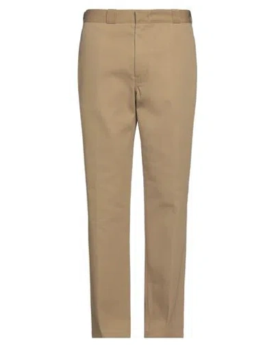 Mm6 Maison Margiela Man Pants Beige Size 34 Polyester, Cotton In Brown