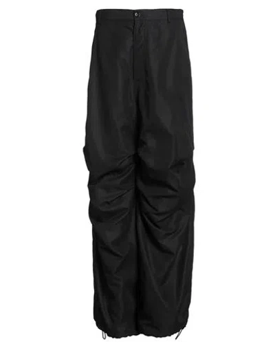 Mm6 Maison Margiela Man Pants Black Size 36 Polyester