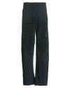 Mm6 Maison Margiela Man Pants Charcoal Size Xs Cotton In Black