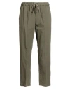 Mm6 Maison Margiela Man Pants Military Green Size 34 Cotton In Green