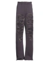 Mm6 Maison Margiela Man Pants Plum Size Xl Cotton In Brown