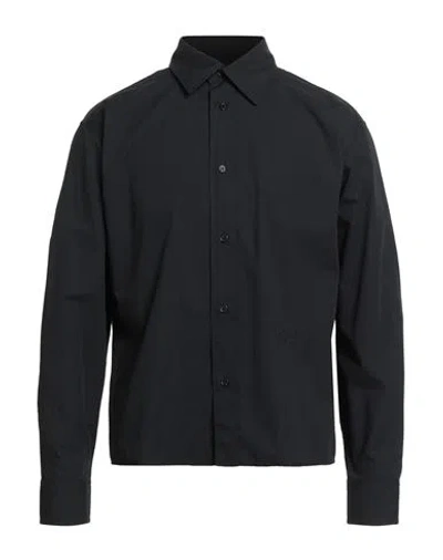 Mm6 Maison Margiela Man Shirt Black Size 36 Cotton