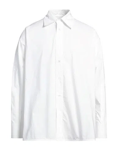 Mm6 Maison Margiela Man Shirt Off White Size 38 Cotton