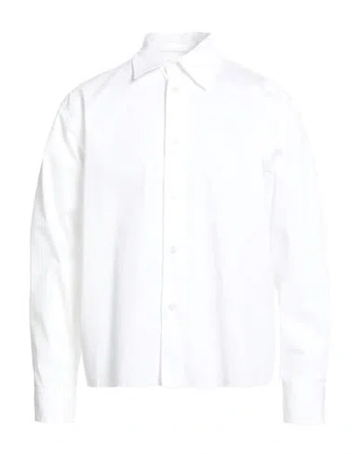 Mm6 Maison Margiela Man Shirt White Size 42 Cotton