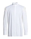 Mm6 Maison Margiela Man Shirt White Size 42 Cotton In White