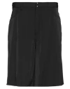 Mm6 Maison Margiela Man Shorts & Bermuda Shorts Black Size 32 Polyester, Elastane