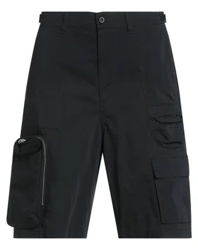 Mm6 Maison Margiela Man Shorts & Bermuda Shorts Black Size 36 Cotton