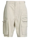 Mm6 Maison Margiela Man Shorts & Bermuda Shorts Light Grey Size 36 Cotton In Neutral