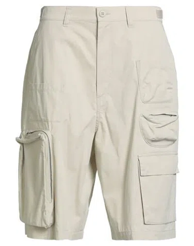 Mm6 Maison Margiela Man Shorts & Bermuda Shorts Light Grey Size 36 Cotton In Neutral