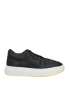 Mm6 Maison Margiela Man Sneakers Black Size 9 Leather