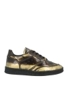 Mm6 Maison Margiela Man Sneakers Platinum Size 9 Leather In Gray