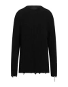 Mm6 Maison Margiela Man Sweater Black Size Xs Cotton, Elastane In Black