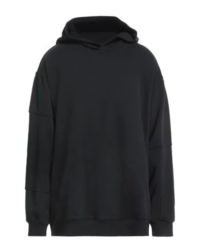Mm6 Maison Margiela Man Sweatshirt Black Size L Cotton, Polyester