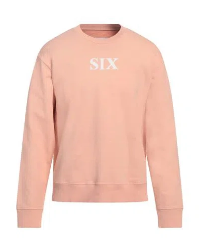 Mm6 Maison Margiela Man Sweatshirt Blush Size L Cotton In Pink