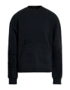 Mm6 Maison Margiela Man Sweatshirt Charcoal Size Xl Cotton In Blue