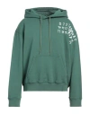 Mm6 Maison Margiela Man Sweatshirt Green Size M Cotton