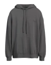 Mm6 Maison Margiela Man Sweatshirt Grey Size Xl Cotton, Polyester In Gray