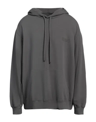 Mm6 Maison Margiela Man Sweatshirt Grey Size Xl Cotton, Polyester