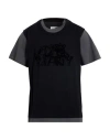 Mm6 Maison Margiela Man T-shirt Black Size Xxl Cotton In Multi