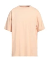 Mm6 Maison Margiela Man T-shirt Blush Size Xl Cotton In Pink