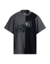 Mm6 Maison Margiela Man T-shirt Grey Size Xxl Cotton In Multi
