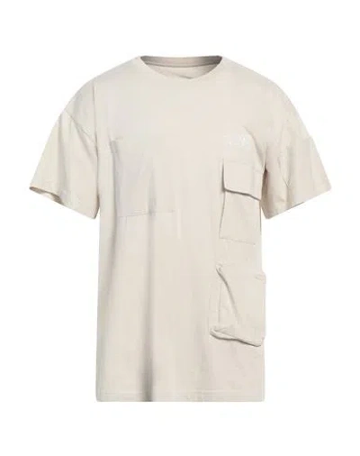 Mm6 Maison Margiela Man T-shirt Ivory Size Xxl Cotton In Neutral