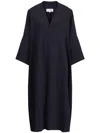 Mm6 Maison Margiela Oversize V-neck Shift Dress