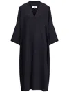 Mm6 Maison Margiela Oversize V-neck Shift Dress