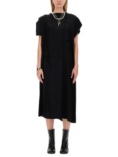 Mm6 Maison Margiela Women's Maxi Dress In Black