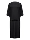 Mm6 Maison Margiela Maxi Dress Clothing In Black