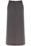 MM6 MAISON MARGIELA MAXI SKIRT WITH TIEABLE PANEL