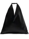 Mm6 Maison Margiela Classic Japanese Medium Tote Bag In Black
