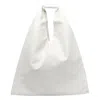 Mm6 Maison Margiela Japanese Triangular Tote Bag In White