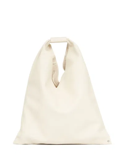 Mm6 Maison Margiela Medium Classic Japanese Tote Bag In Neutrals