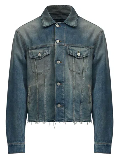 MM6 MAISON MARGIELA MEN'S DENIM COTTON JACKET