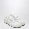 Mm6 Maison Margiela White Leather And Suede Sneaker In White