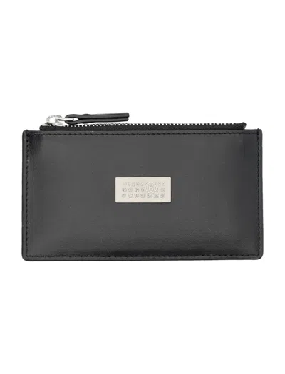 Mm6 Maison Margiela Men's Numeric Bifold Wallet In Black