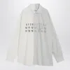 Mm6 Maison Margiela Split Design Button-down Collar Shirt