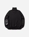 Mm6 Maison Margiela Men S Elbow Patch Turtleneck Sweater In Black