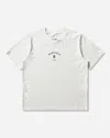 Mm6 Maison Margiela Logo Cotton Crew Neck Short Sleeve T-shirt In White
