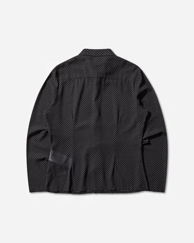 Mm6 Maison Margiela Men S Star Chiffon Shirt In Black