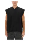 Mm6 Maison Margiela Vests With Logo In Black
