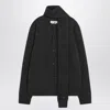 Mm6 Maison Margiela Mm6 By Maison Margiela Button-up Wool Cardigan With Shawl Collar In Gray