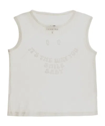 MM6 MAISON MARGIELA MM6 MAISON MARGIELA SMILE FACE PRINTED VEST
