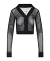 Mm6 Maison Margiela Mm6 By Maison Margiela Black Long Sleeves Top In Black