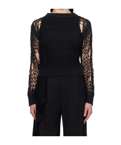 MM6 MAISON MARGIELA MESSY FILET CREWNECK